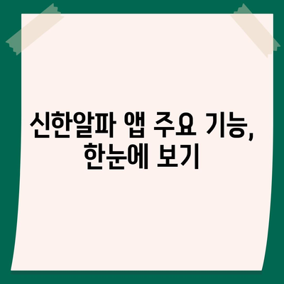 신한알파 사용법