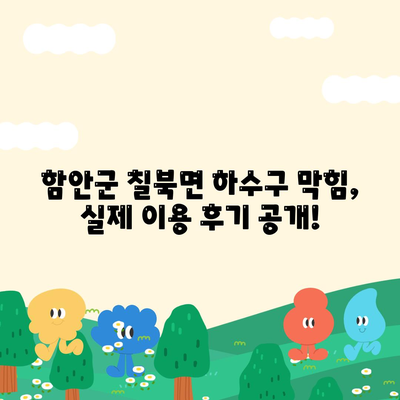 경상남도 함안군 칠북면 하수구막힘 | 가격 | 비용 | 기름제거 | 싱크대 | 변기 | 세면대 | 역류 | 냄새차단 | 2024 후기