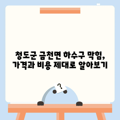 경상북도 청도군 금천면 하수구막힘 | 가격 | 비용 | 기름제거 | 싱크대 | 변기 | 세면대 | 역류 | 냄새차단 | 2024 후기