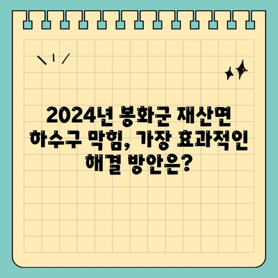 경상북도 봉화군 재산면 하수구막힘 | 가격 | 비용 | 기름제거 | 싱크대 | 변기 | 세면대 | 역류 | 냄새차단 | 2024 후기