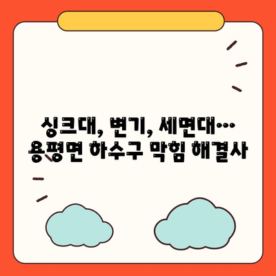 강원도 평창군 용평면 하수구막힘 | 가격 | 비용 | 기름제거 | 싱크대 | 변기 | 세면대 | 역류 | 냄새차단 | 2024 후기