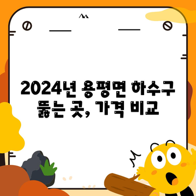 강원도 평창군 용평면 하수구막힘 | 가격 | 비용 | 기름제거 | 싱크대 | 변기 | 세면대 | 역류 | 냄새차단 | 2024 후기