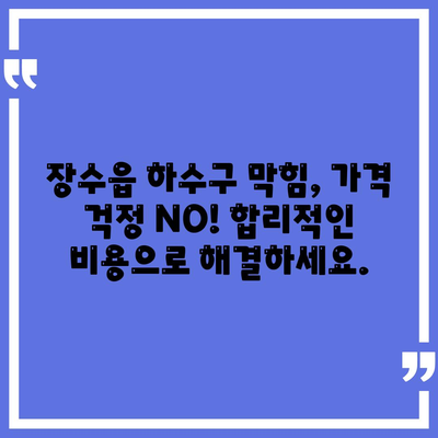 전라북도 장수군 장수읍 하수구막힘 | 가격 | 비용 | 기름제거 | 싱크대 | 변기 | 세면대 | 역류 | 냄새차단 | 2024 후기