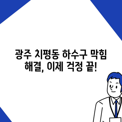 광주시 서구 치평동 하수구막힘 | 가격 | 비용 | 기름제거 | 싱크대 | 변기 | 세면대 | 역류 | 냄새차단 | 2024 후기