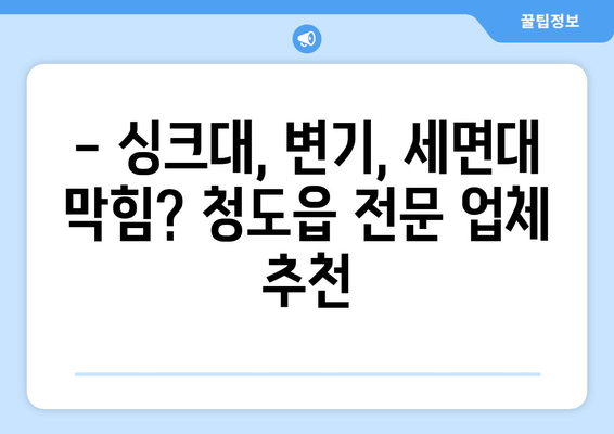 경상북도 청도군 청도읍 하수구막힘 | 가격 | 비용 | 기름제거 | 싱크대 | 변기 | 세면대 | 역류 | 냄새차단 | 2024 후기