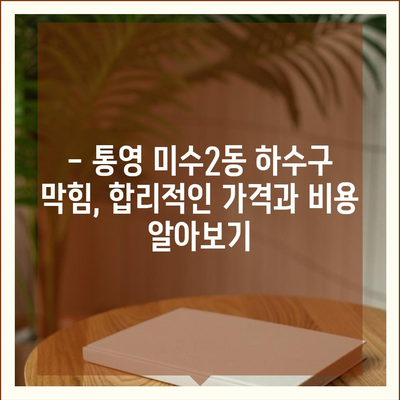 경상남도 통영시 미수2동 하수구막힘 | 가격 | 비용 | 기름제거 | 싱크대 | 변기 | 세면대 | 역류 | 냄새차단 | 2024 후기