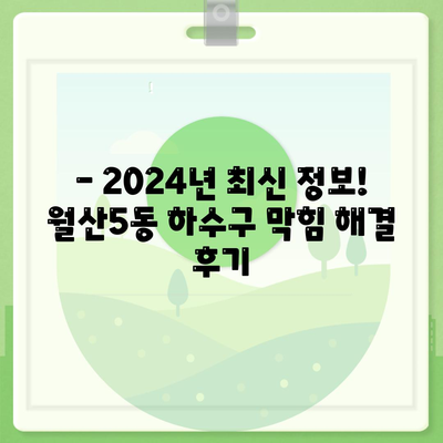 광주시 남구 월산5동 하수구막힘 | 가격 | 비용 | 기름제거 | 싱크대 | 변기 | 세면대 | 역류 | 냄새차단 | 2024 후기