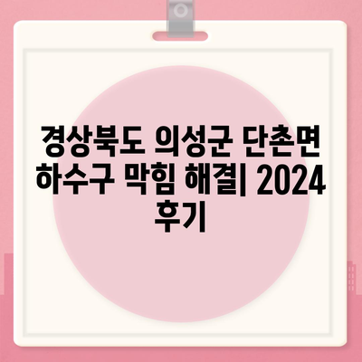 경상북도 의성군 단촌면 하수구막힘 | 가격 | 비용 | 기름제거 | 싱크대 | 변기 | 세면대 | 역류 | 냄새차단 | 2024 후기