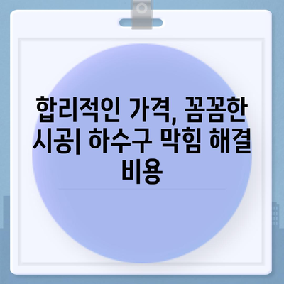 제주도 서귀포시 남원읍 하수구막힘 | 가격 | 비용 | 기름제거 | 싱크대 | 변기 | 세면대 | 역류 | 냄새차단 | 2024 후기