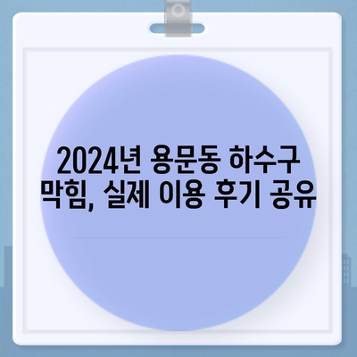 대전시 서구 용문동 하수구막힘 | 가격 | 비용 | 기름제거 | 싱크대 | 변기 | 세면대 | 역류 | 냄새차단 | 2024 후기