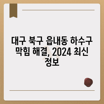 대구시 북구 읍내동 하수구막힘 | 가격 | 비용 | 기름제거 | 싱크대 | 변기 | 세면대 | 역류 | 냄새차단 | 2024 후기