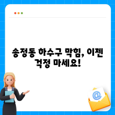 경기도 광주시 송정동 하수구막힘 | 가격 | 비용 | 기름제거 | 싱크대 | 변기 | 세면대 | 역류 | 냄새차단 | 2024 후기