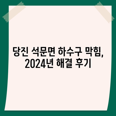 충청남도 당진시 석문면 하수구막힘 | 가격 | 비용 | 기름제거 | 싱크대 | 변기 | 세면대 | 역류 | 냄새차단 | 2024 후기