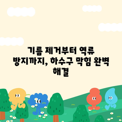 전라북도 남원시 운봉읍 하수구막힘 | 가격 | 비용 | 기름제거 | 싱크대 | 변기 | 세면대 | 역류 | 냄새차단 | 2024 후기