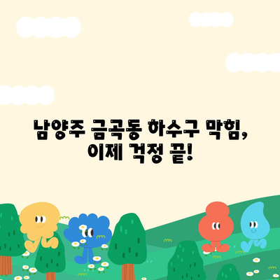 경기도 남양주시 금곡동 하수구막힘 | 가격 | 비용 | 기름제거 | 싱크대 | 변기 | 세면대 | 역류 | 냄새차단 | 2024 후기