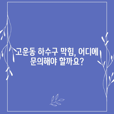 세종시 세종특별자치시 고운동 하수구막힘 | 가격 | 비용 | 기름제거 | 싱크대 | 변기 | 세면대 | 역류 | 냄새차단 | 2024 후기