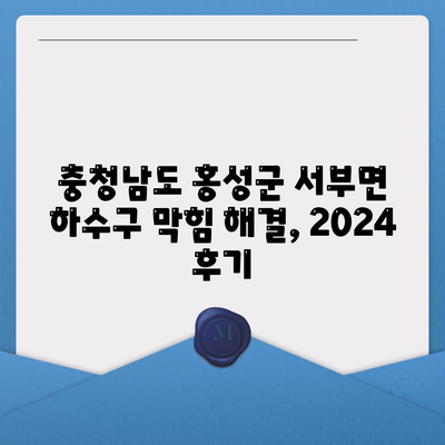 충청남도 홍성군 서부면 하수구막힘 | 가격 | 비용 | 기름제거 | 싱크대 | 변기 | 세면대 | 역류 | 냄새차단 | 2024 후기