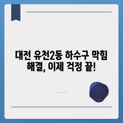 대전시 중구 유천2동 하수구막힘 | 가격 | 비용 | 기름제거 | 싱크대 | 변기 | 세면대 | 역류 | 냄새차단 | 2024 후기