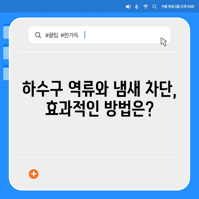 대전시 서구 탄방동 하수구막힘 | 가격 | 비용 | 기름제거 | 싱크대 | 변기 | 세면대 | 역류 | 냄새차단 | 2024 후기