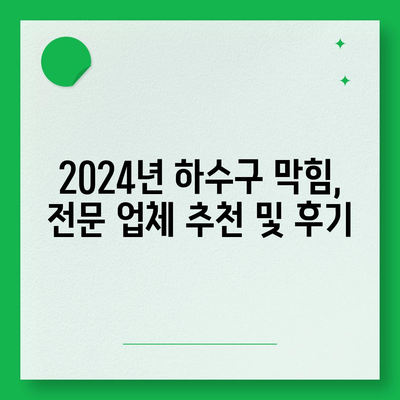 제주도 제주시 삼도1동 하수구막힘 | 가격 | 비용 | 기름제거 | 싱크대 | 변기 | 세면대 | 역류 | 냄새차단 | 2024 후기