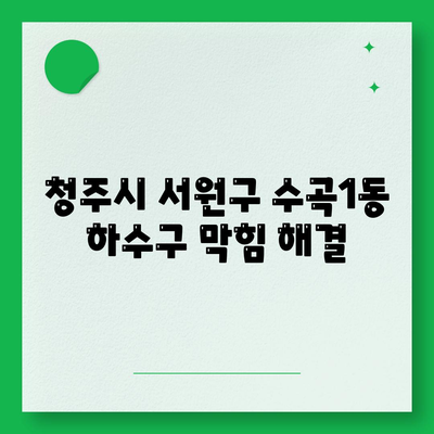 충청북도 청주시 서원구 수곡1동 하수구막힘 | 가격 | 비용 | 기름제거 | 싱크대 | 변기 | 세면대 | 역류 | 냄새차단 | 2024 후기