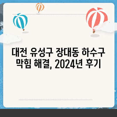 대전시 유성구 장대동 하수구막힘 | 가격 | 비용 | 기름제거 | 싱크대 | 변기 | 세면대 | 역류 | 냄새차단 | 2024 후기