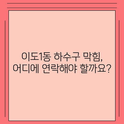 제주도 제주시 이도1동 하수구막힘 | 가격 | 비용 | 기름제거 | 싱크대 | 변기 | 세면대 | 역류 | 냄새차단 | 2024 후기