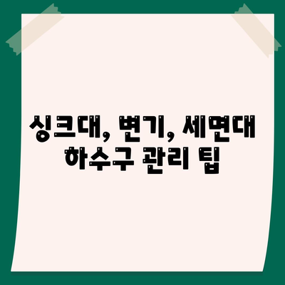 강원도 강릉시 중앙동 하수구막힘 | 가격 | 비용 | 기름제거 | 싱크대 | 변기 | 세면대 | 역류 | 냄새차단 | 2024 후기