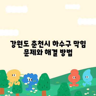 강원도 춘천시 신사우동 하수구막힘 | 가격 | 비용 | 기름제거 | 싱크대 | 변기 | 세면대 | 역류 | 냄새차단 | 2024 후기