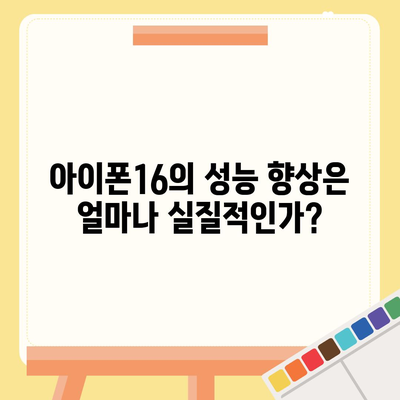 아이폰16 벤치마크 결과 분석 | 가치 있는 업그레이드?