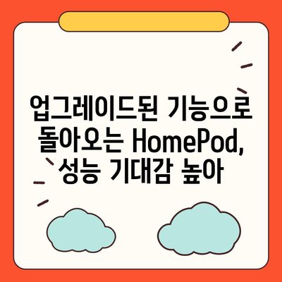 HomePod와 iPhone 16, 가을 공개 예상