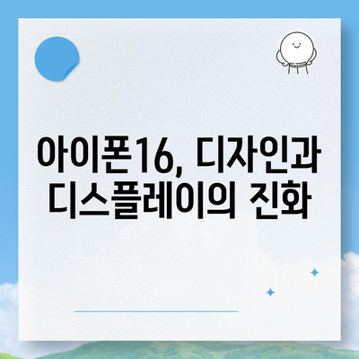 아이폰16 시리즈의 핵심 변화 5가지