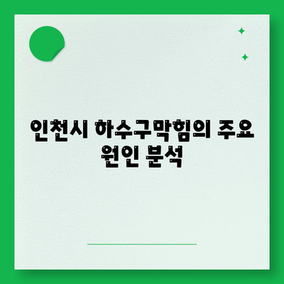 인천시 남동구 논현2동 하수구막힘 | 가격 | 비용 | 기름제거 | 싱크대 | 변기 | 세면대 | 역류 | 냄새차단 | 2024 후기