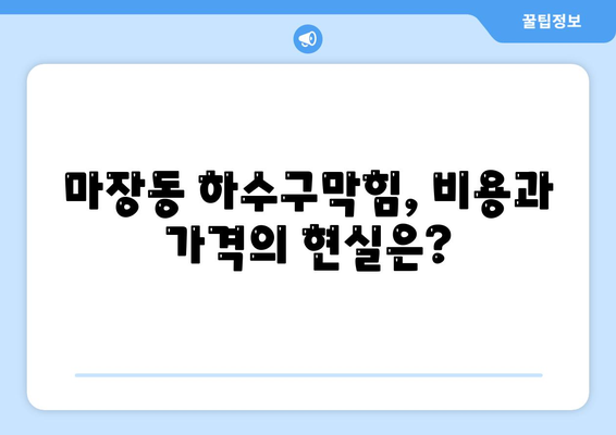 서울시 성동구 마장동 하수구막힘 | 가격 | 비용 | 기름제거 | 싱크대 | 변기 | 세면대 | 역류 | 냄새차단 | 2024 후기