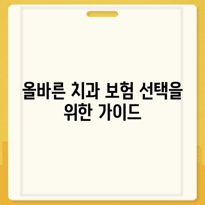 치과 임플란트와 치과 보험의 필수성 이해하기