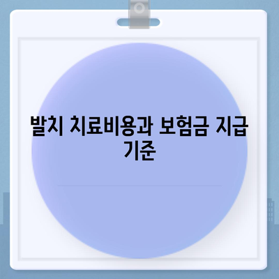 발치 보험 가입 조건의 정확한 이해