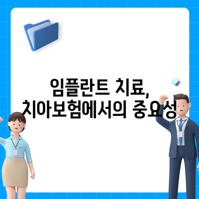 임플란트 치료 보장하는 치아보험 비교