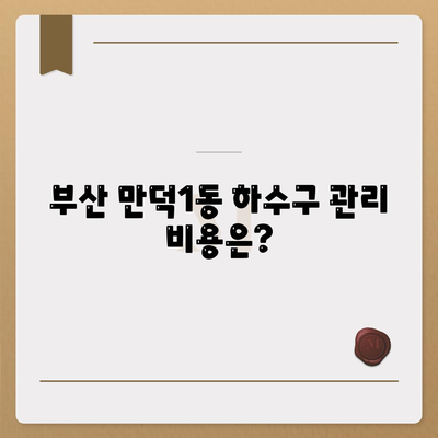 부산시 북구 만덕1동 하수구막힘 | 가격 | 비용 | 기름제거 | 싱크대 | 변기 | 세면대 | 역류 | 냄새차단 | 2024 후기