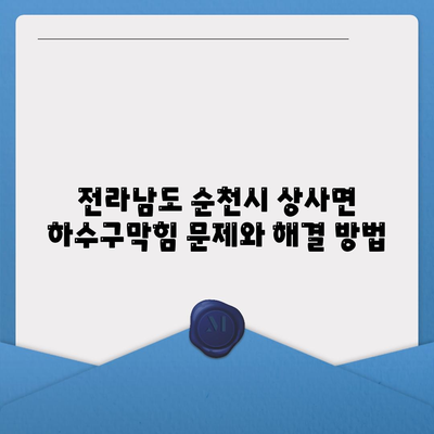 전라남도 순천시 상사면 하수구막힘 | 가격 | 비용 | 기름제거 | 싱크대 | 변기 | 세면대 | 역류 | 냄새차단 | 2024 후기