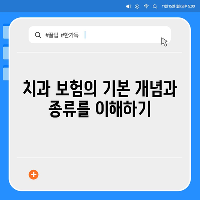 치과 보험 비교사이트에서 알아볼 수 있는 것