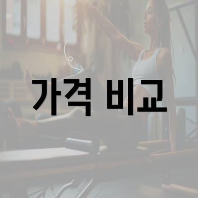 가격 비교