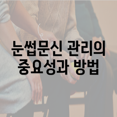 눈썹문신 관리의 중요성과 방법