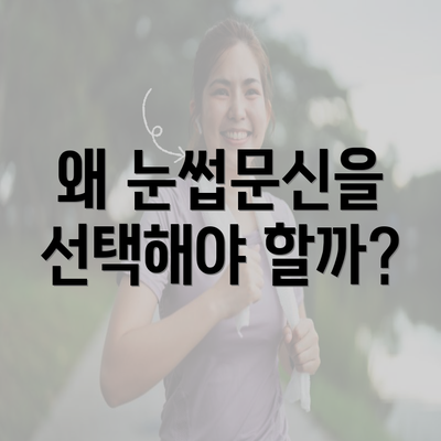 왜 눈썹문신을 선택해야 할까?