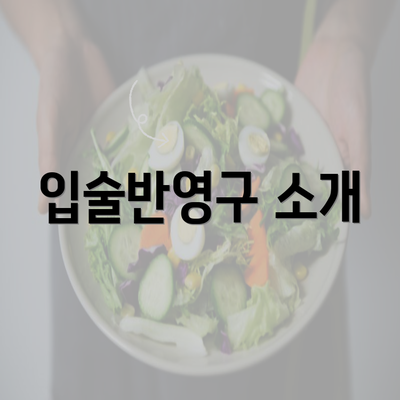 입술반영구 소개