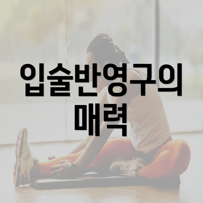 입술반영구의 매력