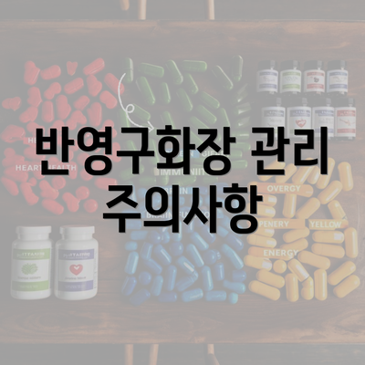 반영구화장 관리 주의사항