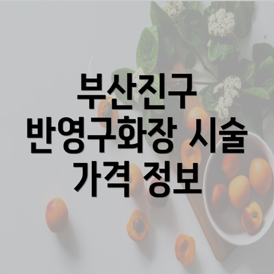 부산진구 반영구화장 시술 가격 정보