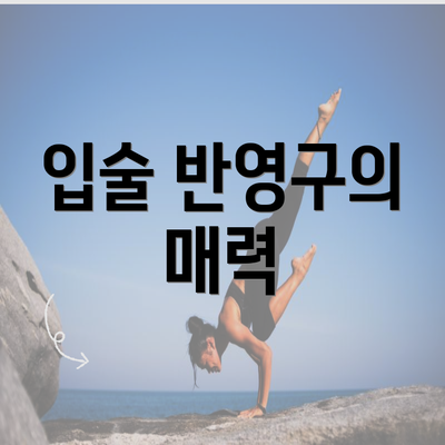 입술 반영구의 매력