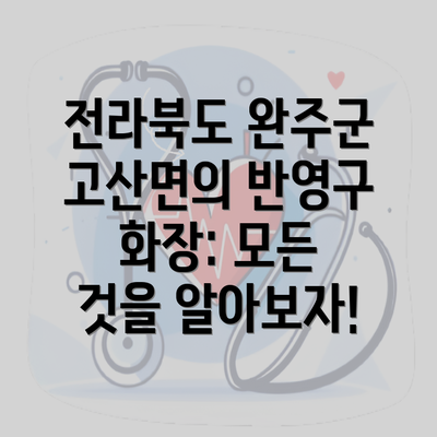 전라북도 완주군 고산면의 반영구 화장: 모든 것을 알아보자!